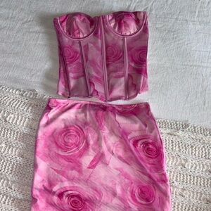 Edikted two piece floral set